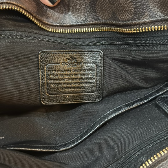 Large Coach diaper bag/laptop bag - Picture 3 of 8